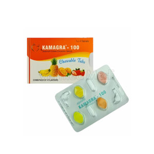 Kamagra Chewable 100 Mg (Sildenafil Citrate)