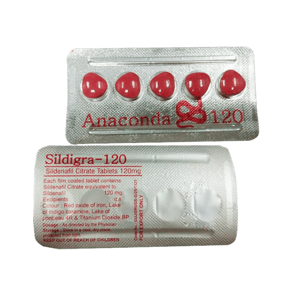Anaconda 120 Mg (Sildenafil Citrate)